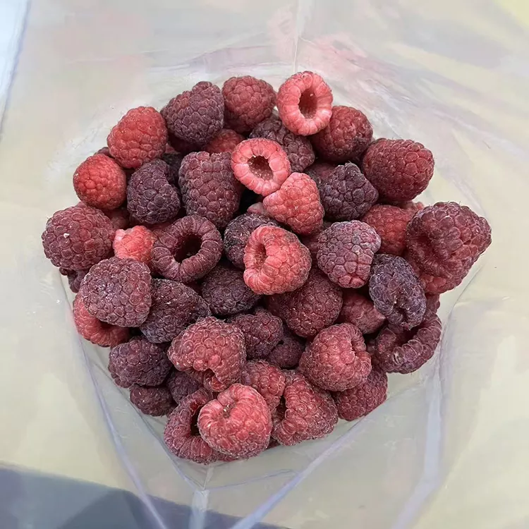 Raspberry mena mangatsiaka IQF Premium